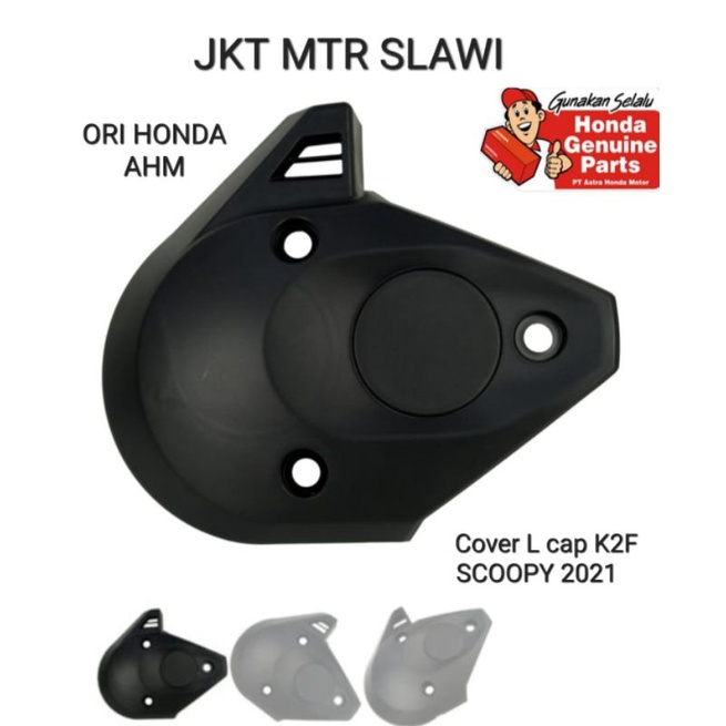 19642-K2F-N00 cover L cap cover air duck cover cvt scoopy 2021-2022 kode part k2f ori honda ahm asli honda