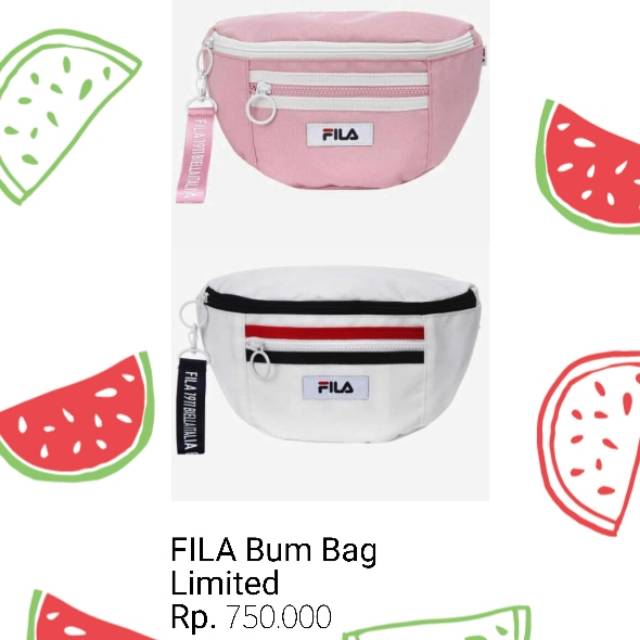 fila bum bag pink