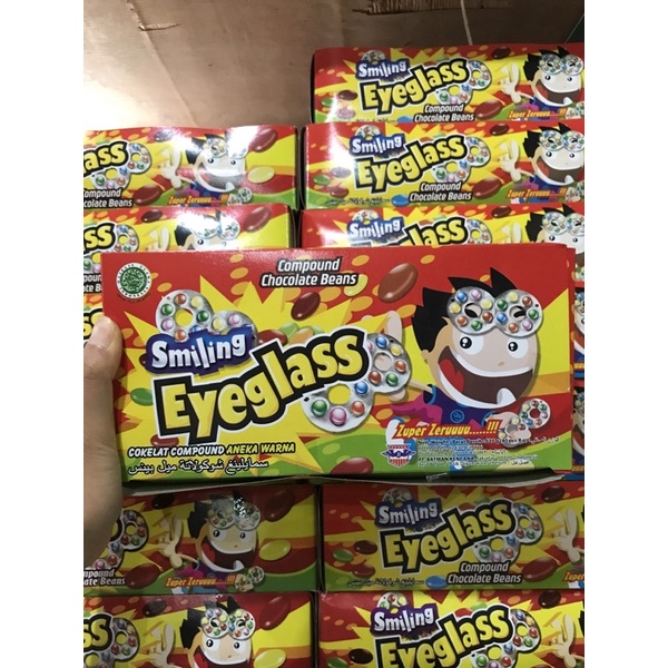 

Coklat smilling eyeglass box / coklat kacamata box