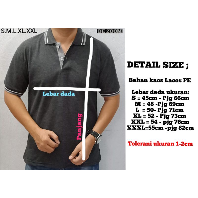 kaos kerah polos - poloshirt polos - seragam - couple