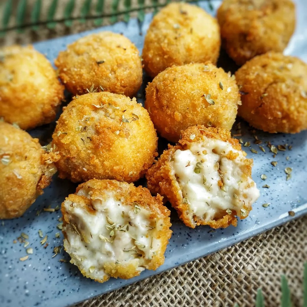 

Chicken Cheesy Bitterballen Keto Bebas Gula / Bebas Gluten / Low Carb