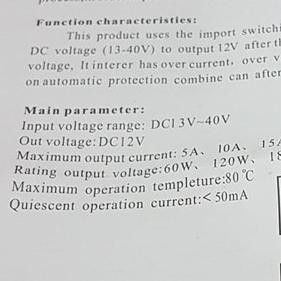 New Suoer Dc Converter/Step Down 24V Ke 12V (10 Ampere) Pcmja29 Buru Order