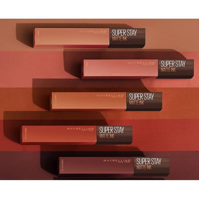 Maybelline Superstay Matte Ink Liquid Matte Lipstick Make Up (Coffee Edition)