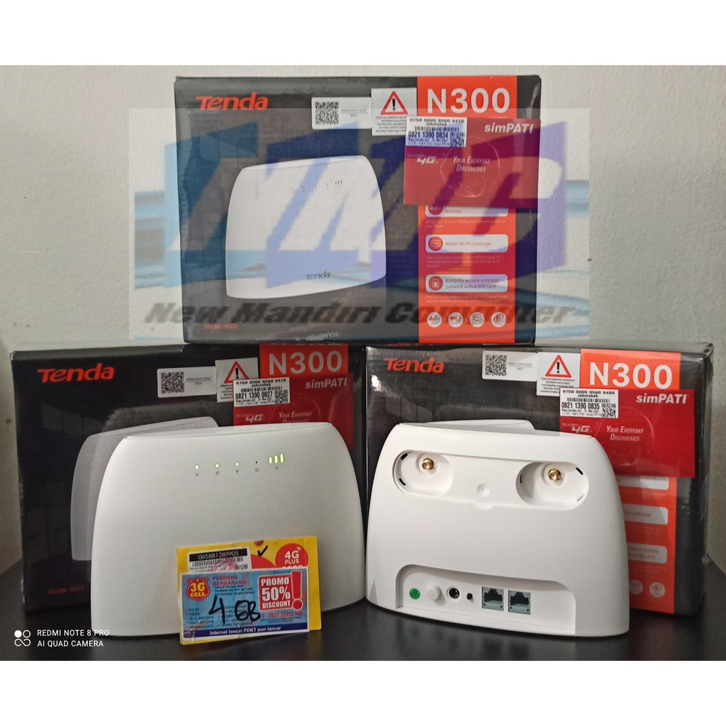 TENDA 4G03 4G-03 Modem 4G LTE WI-FI / PENGGANTI 4G680 MIRIP MR6400 / MR100