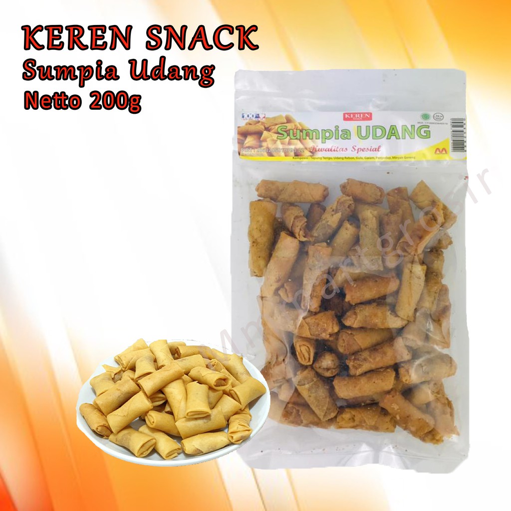 

Keren Snack / Sumpia Udang / Sumpia / 200g