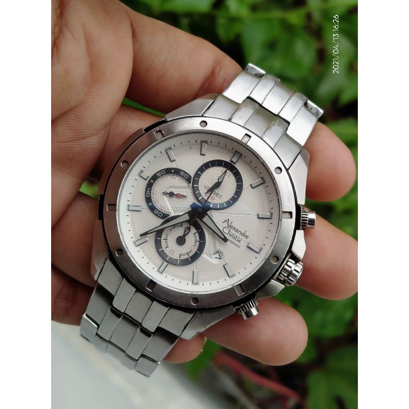 Jam Tangan Pria Alexandre Christie AC 6246MC Original Second Preloved