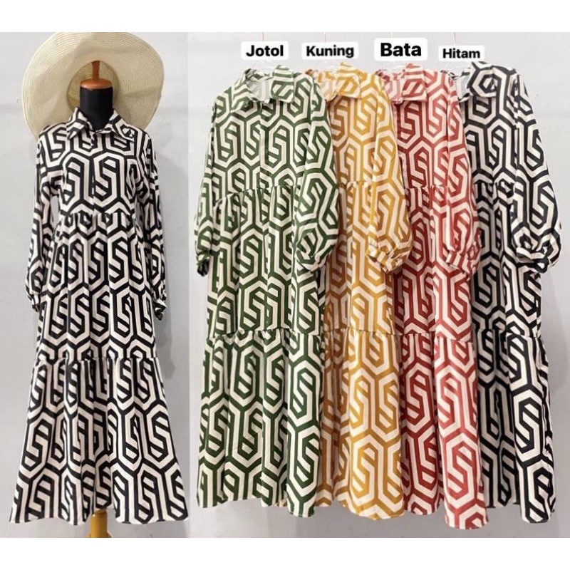 GAMIS MIDI ZARA TERBARU TERLARIS RAYON DIAMOND