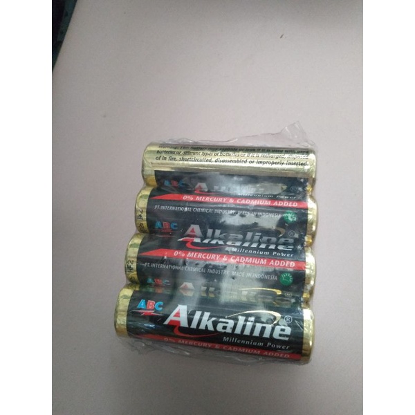 Batu baterai Alkaline A2 isi 4