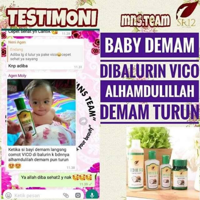 Cod Ampuh Vico Oil Obat Demam Obat Batuk Dan Pilek Obat Herbal Untuk Bayi Aman Bpom Indonesia