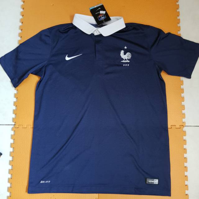 Kaos Jersey Bola Timnas Prancis Nike Original