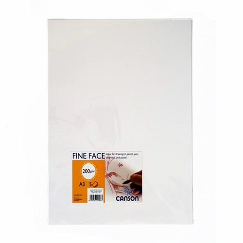 

Canson Fine Face Size A3 200 Gsm 5 Lembar