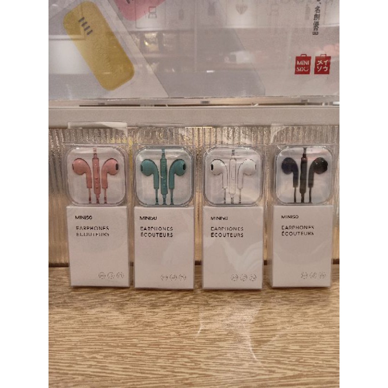 Miniso Earphones with Mic Miniso Headset earphone