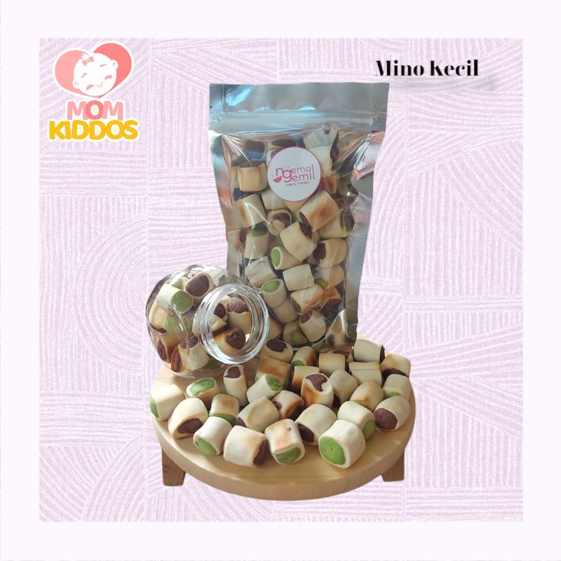 

SNACK JADUL -KUE MINO KECIL MIX RASA HOMEMADE KUALITAS PREMIUM
