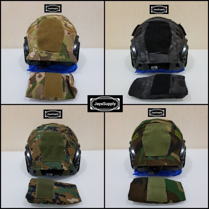 MalangTactical Helmet Cover Sarung Helm Emerson Tactical Army Mich Fast TMC Air Frame