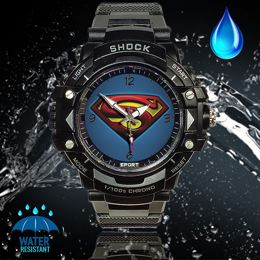 (JOS GANDOS BOS) Jam Tangan SUPERMAN - 1 (Exclusive)