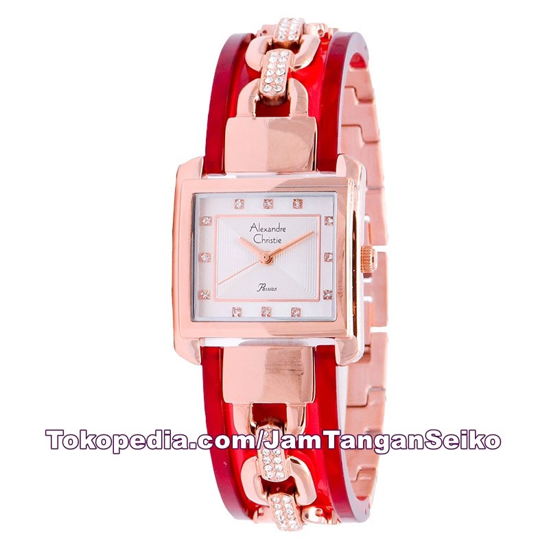 Jam Tangan Wanita Alexandre Christie AC 2569 LH BRGSLRE Original