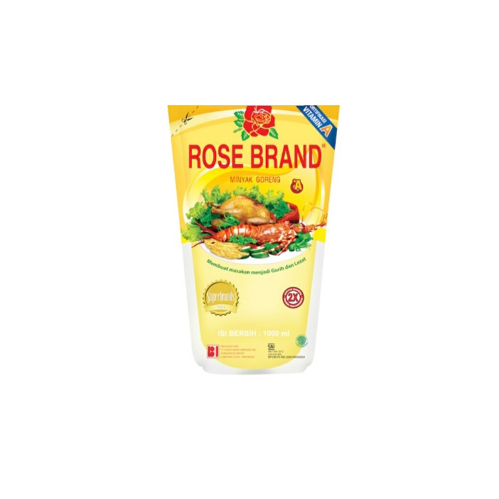 

Minyak Goreng Rose Brand Pouch 1liter - Kemasan Praktis