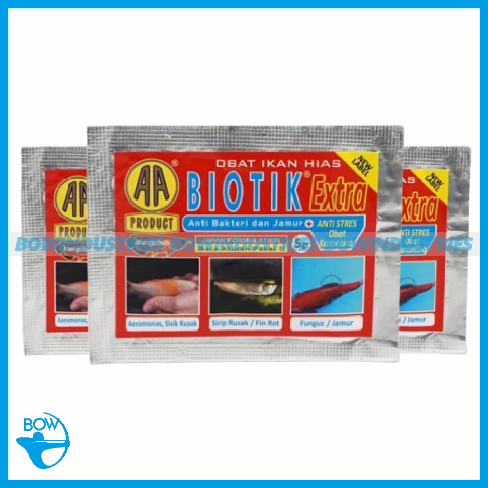 AA BIOTIK EXTRA Obat Ikan Hias ANTI JAMUR DAN STRES