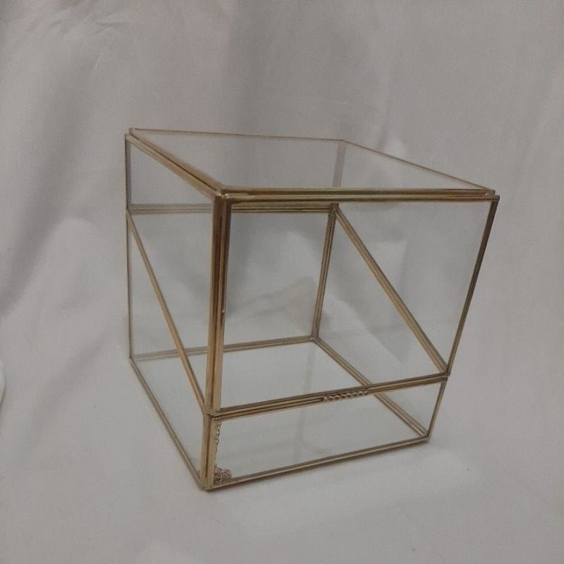 Terarium kaca 15x15x15 cm