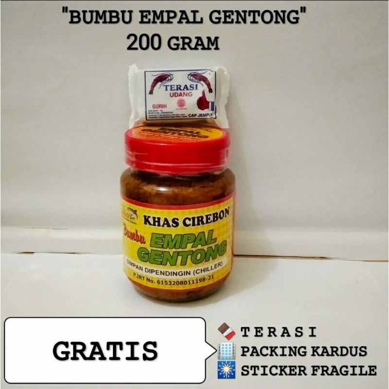 

Bumbu empal gentong khas Cirebon