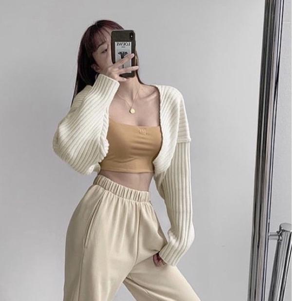 ➭ CROP TOP OVERSIZE BOLERO | CARDIGAN CROP OUTER RAJUT ♥