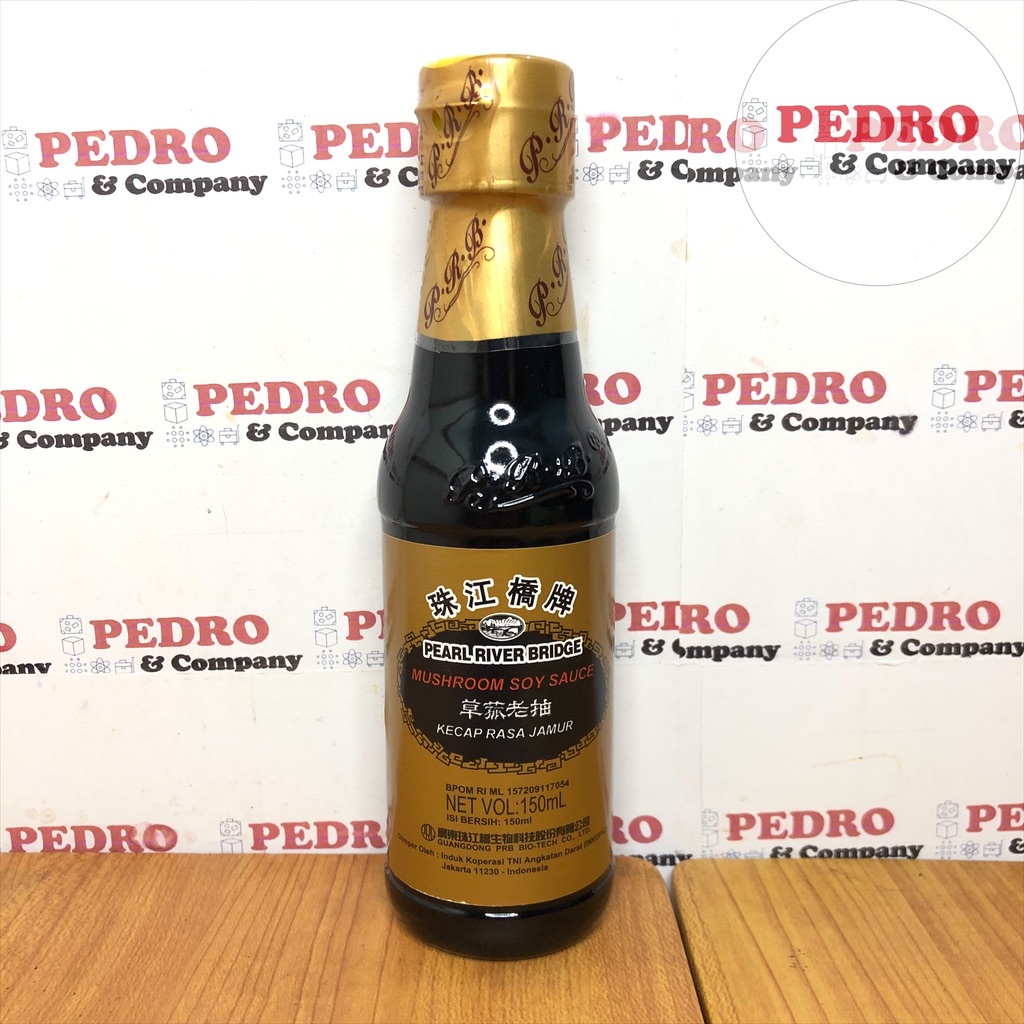 

Pearl river bridge mushroom soy sauce 150 ml - kecap rasa jamur