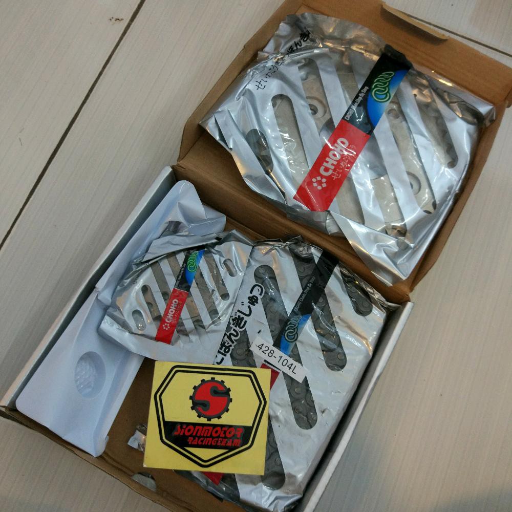 Paket Gear / Gir Set / Sprocket Assy Honda Karisma / Supra X 125 / Wave 125 Choho 35T - 14T 428 - 104L-4