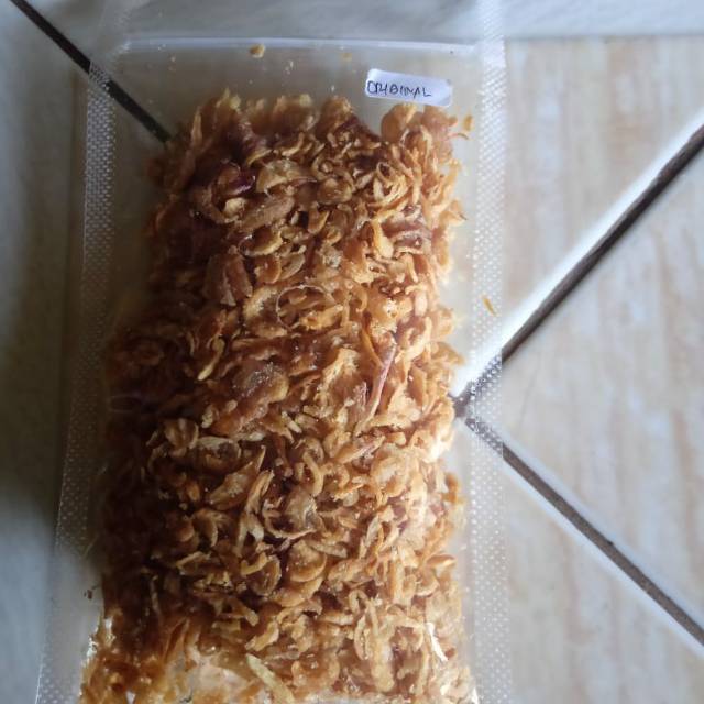 

Bawang goreng kriuk rasa ORIGINAL (home made)