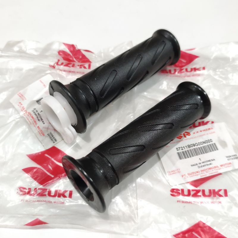 Hand Grip Suzuki Smash Shogun125 1set L/R Original SGP 57110-09G10-000/57211-09G00-000