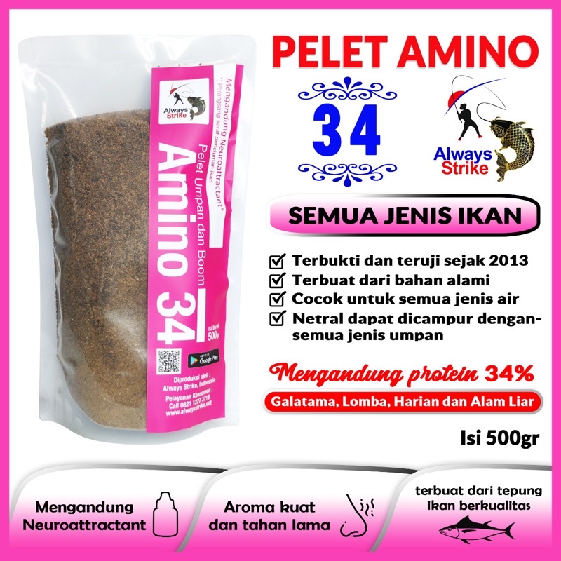 Pelet Amino 34 Plus Neuroattractant