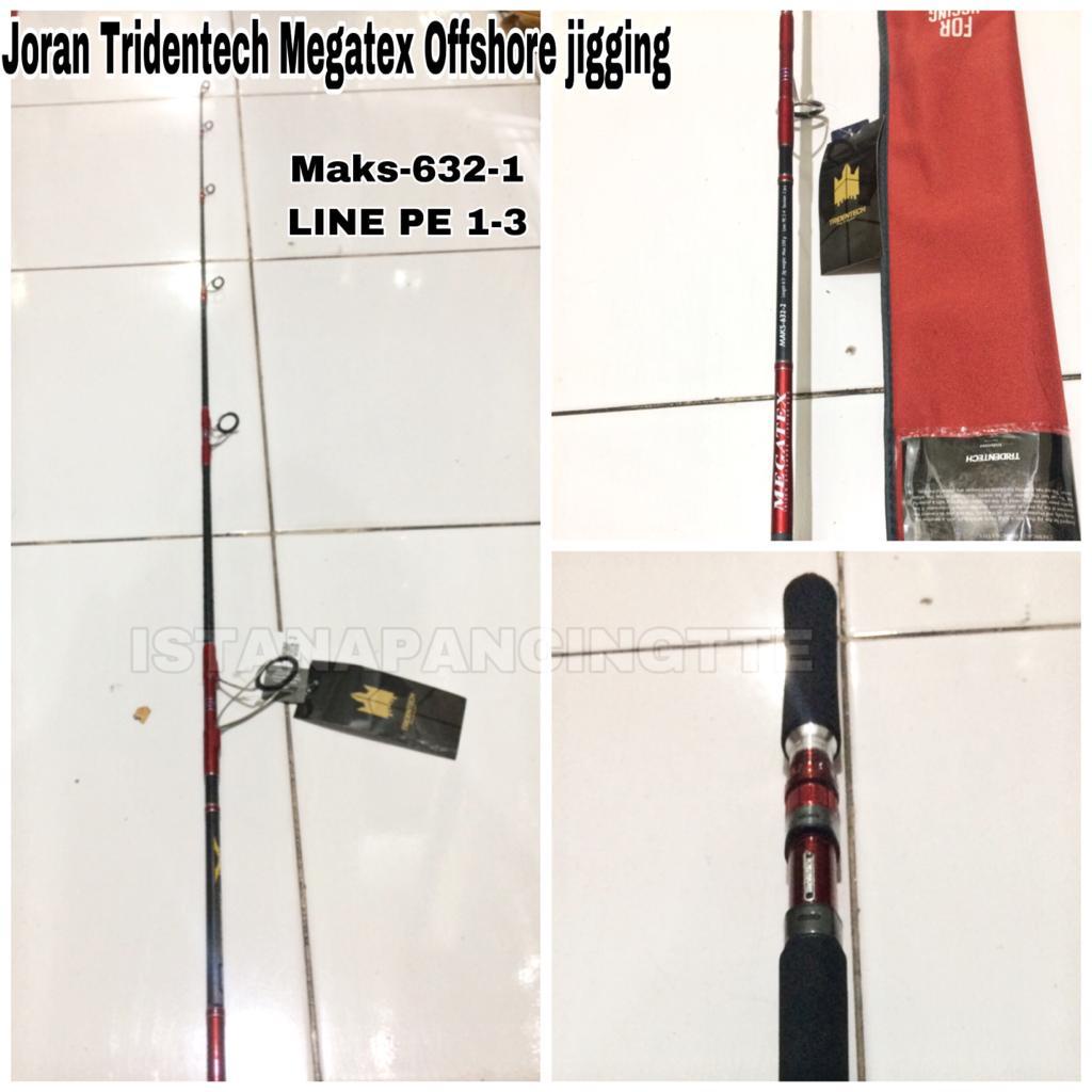 Joran Tridentech Megatex Offshore Jigging & Light Jigging MANCING MANIA