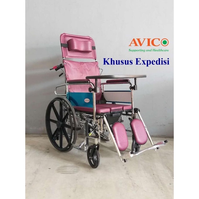 KURSI RODA 4IN1 AVICO - KURSI RODA MULTI FUNGSI 4 IN 1 AVICO DGBGFG65465