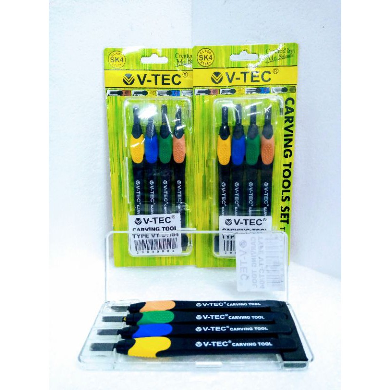 

Carving Tools Set/Alat Pahat V-tec VT CT/04