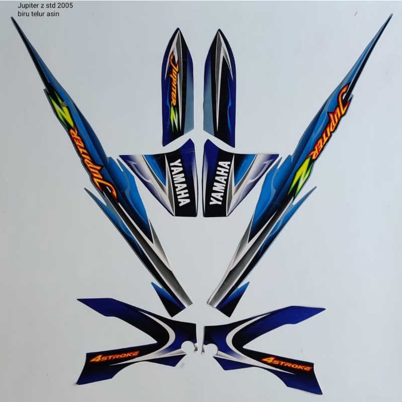 STRIPING JUPITER Z 2005 BIRU TELOR ASIN