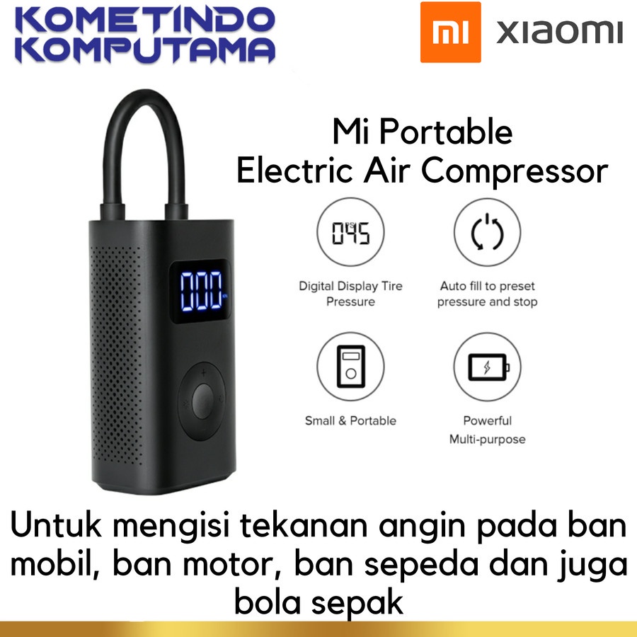 Pompa Ban Elektrik Xiaomi Mi Smart Air Pump Portable