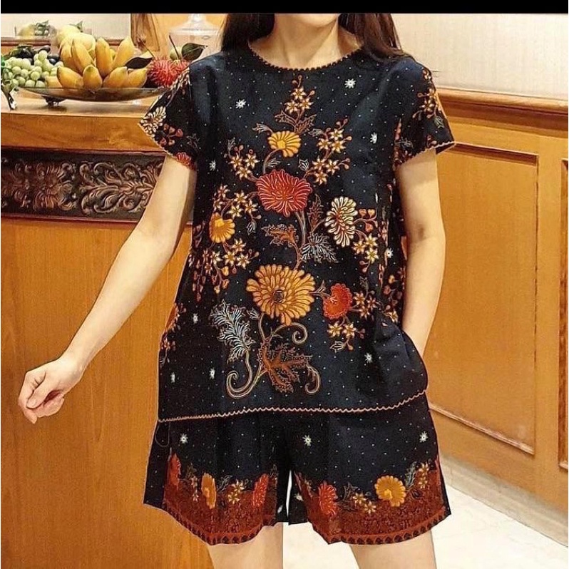 setelan batik premium