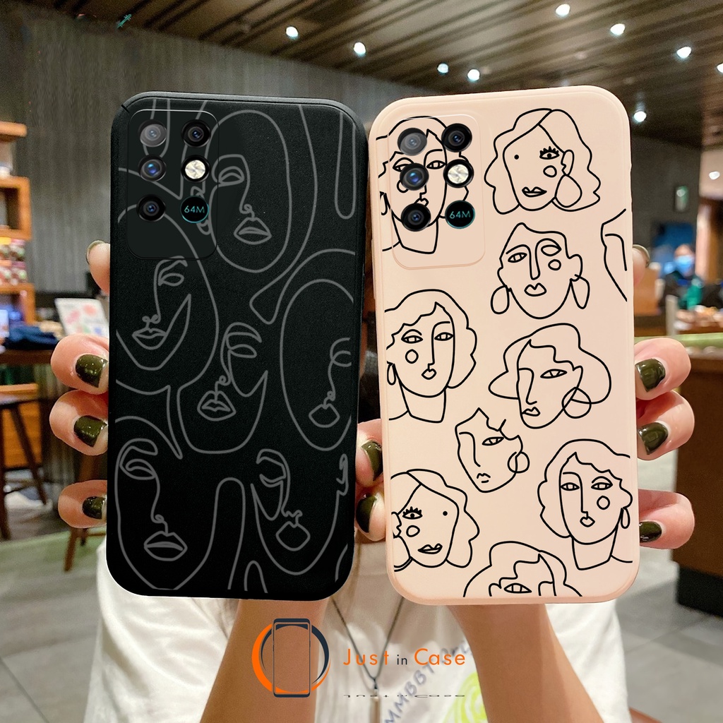 Softcase Macaron Aesthetic TPU (UV05) Infinix Note 8 11 HOT 11 11S 11 PLAY 10 10 PLAY 10S 9 9 PLAY 8 SMART 4 SMART 5 6