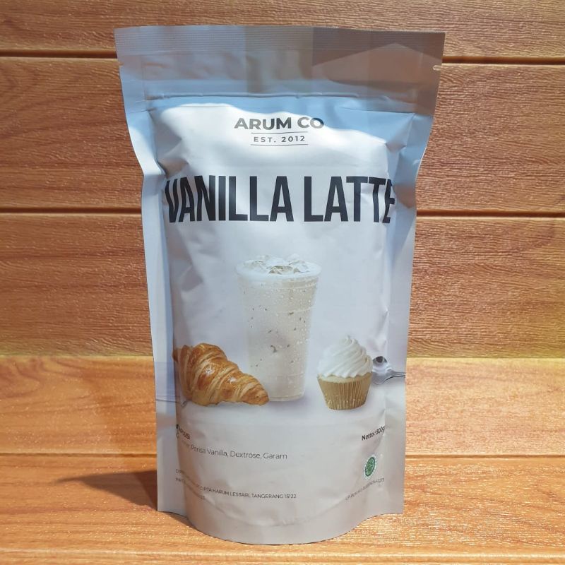 Arum Co Vanilla Latte 500gr / Vanila / Minuman Bubuk Murah &amp; Enak / Instant Drink