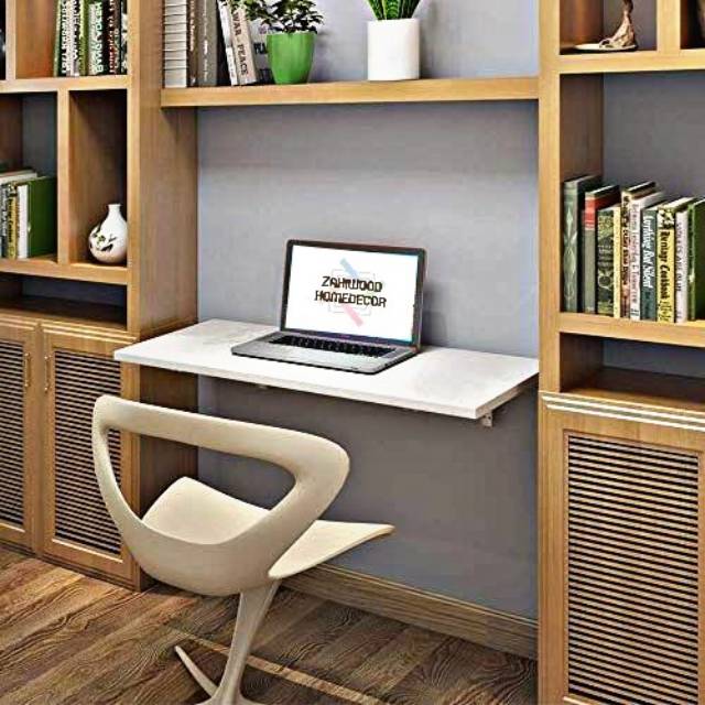  Meja  lipat dinding  untuk  laptop notebook komputer 