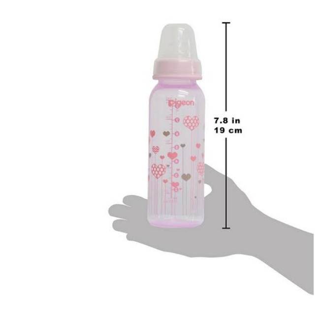 Pigeon Bottle Clear PP RP 120ml &amp; 240