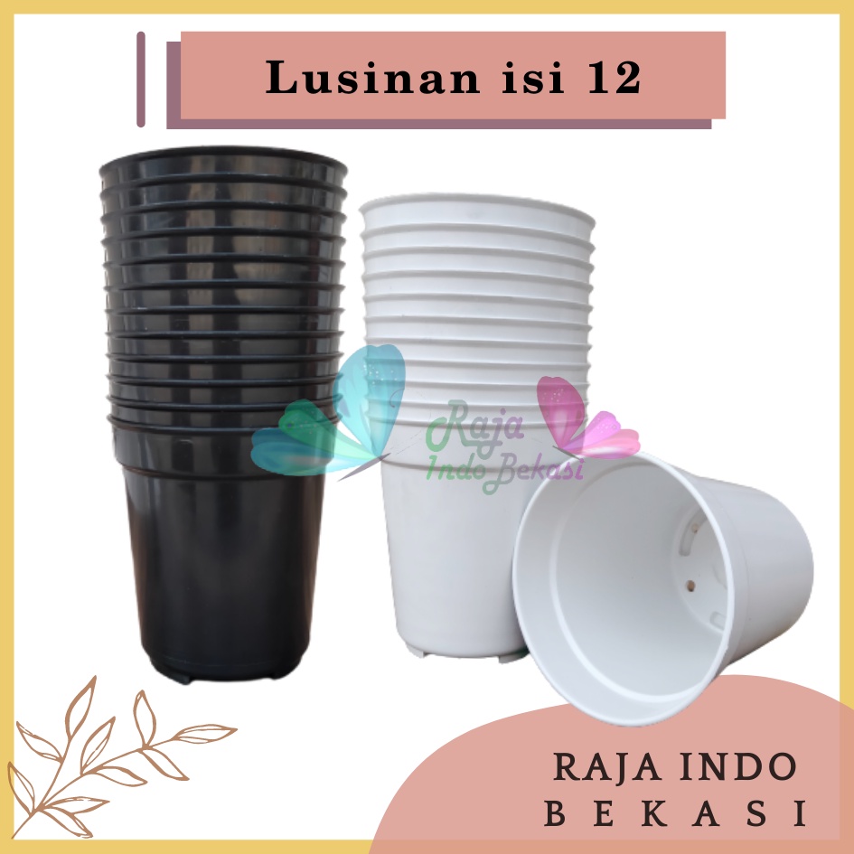 Lusinan Pot Usa Effiel 20 Putih Hitam Pot Tirus Tinggi Plastik 20 25 30 Putih Hitam Besar Tebal Lusinan Pot Eiffel Eifel Efiel Effiel 20