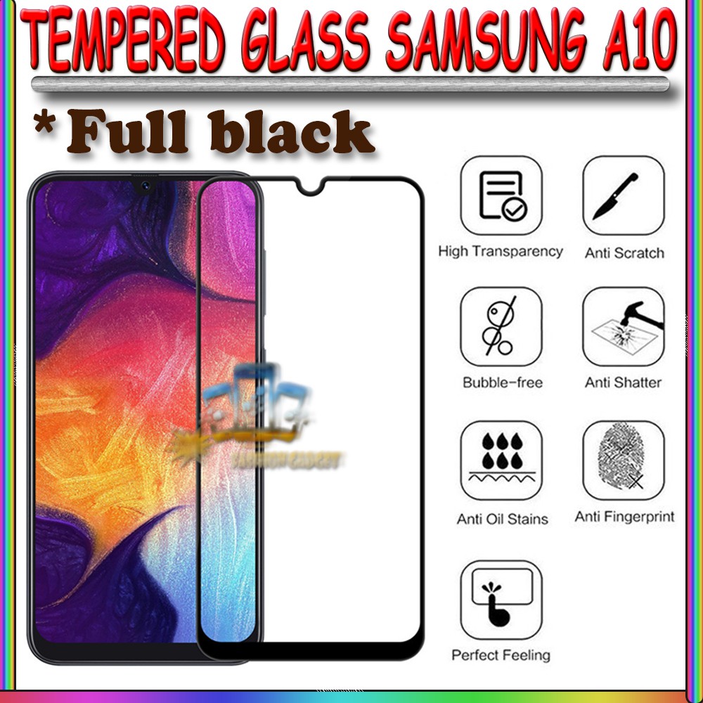 TEMPERED GLASS SAMSUNG A10 /SAMSUNG A20/ SAMSUNG A3/ SAMSUNG A30 / SAMSUNG A310/ SAMSUNG A320 / SAMSUNG A3 2017 / SAMSUNG A5 / SAMSUNG A510 ANTI GORES KACA TEMPER GLASS - CLEAR