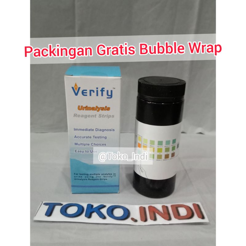 Verify 3 PE/Verify 10 Parameter/Alat Cek Urin/Urinalysis Reagent Strip/Verify/3 Parameter