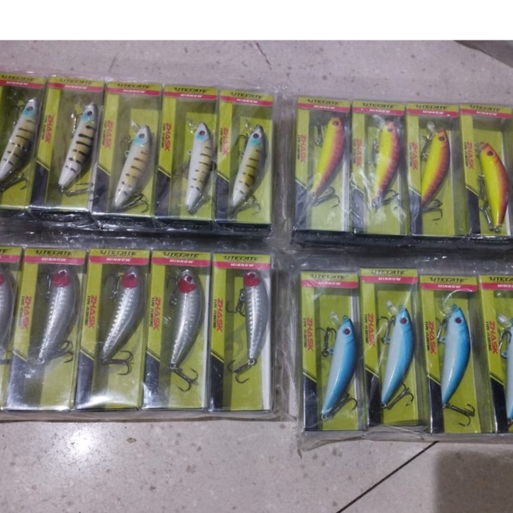 Umpan Minnow Utecate Lengkap Murah