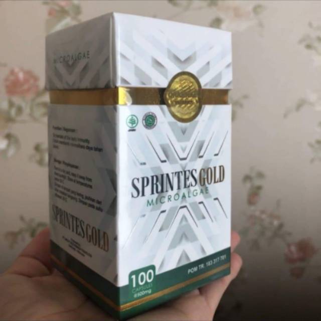 Spirulina SprintesGold MicroAlgae 100 Capsule