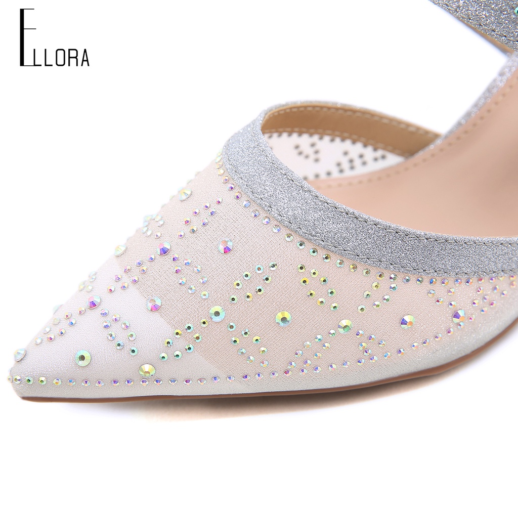 ELLORA EB 672-42 Sandal Heels Pesta Wanita Import-7