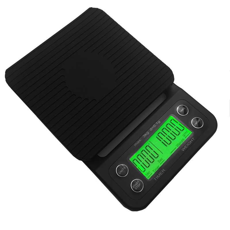 Timbangan Dapur Digital 3kg 0.1gram Timer Perlengkapan Kitchen Scale Kue Kopi Barista Digipounds