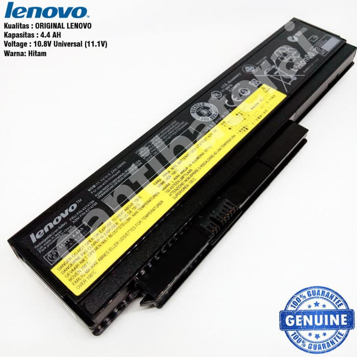 Baterai Laptop Lenovo Thinkpad X220 X220i X220s 42T4865 Original