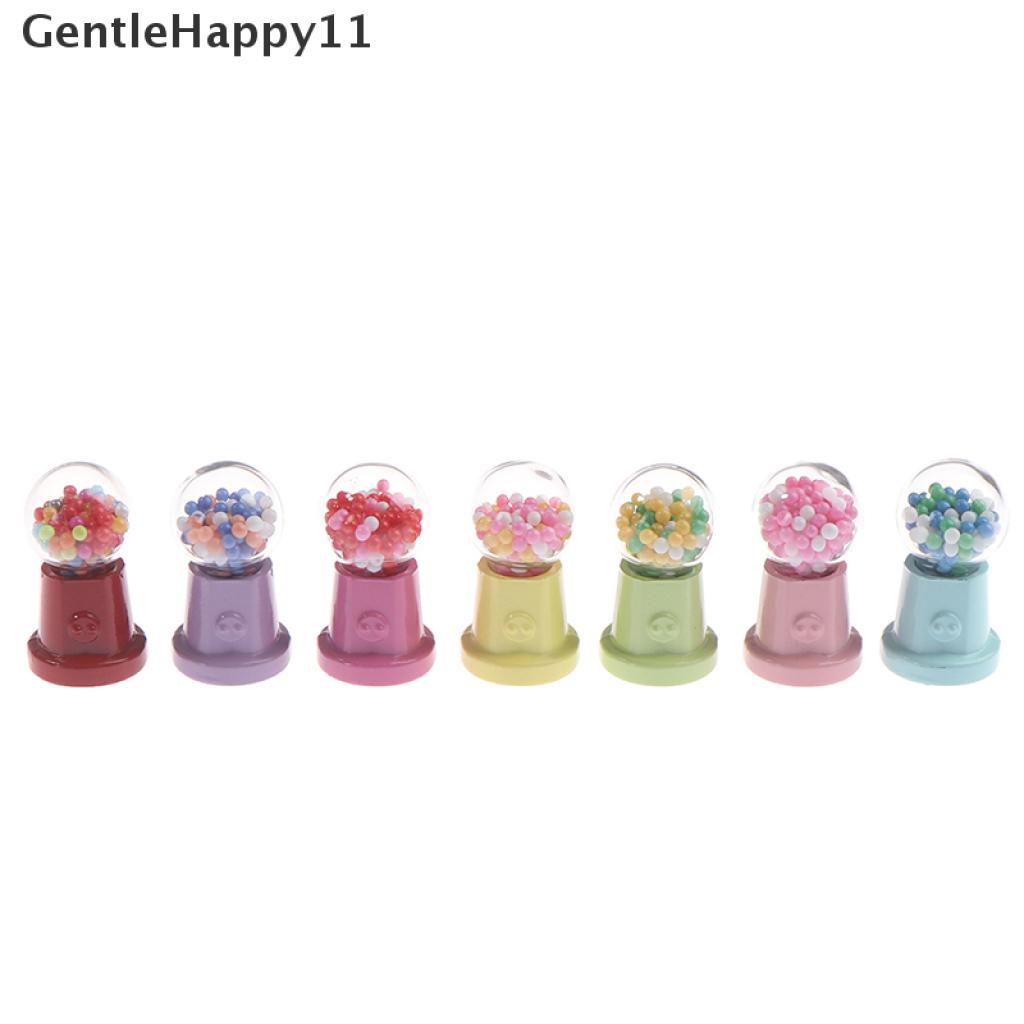 Gentlehappy1:12rumah Boneka Miniatur Mesin Permen Mini Model Mainan Perabot Dapur