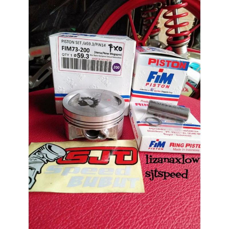 piston fim verzha os 200 59,3mm pen14 new megapro fim73